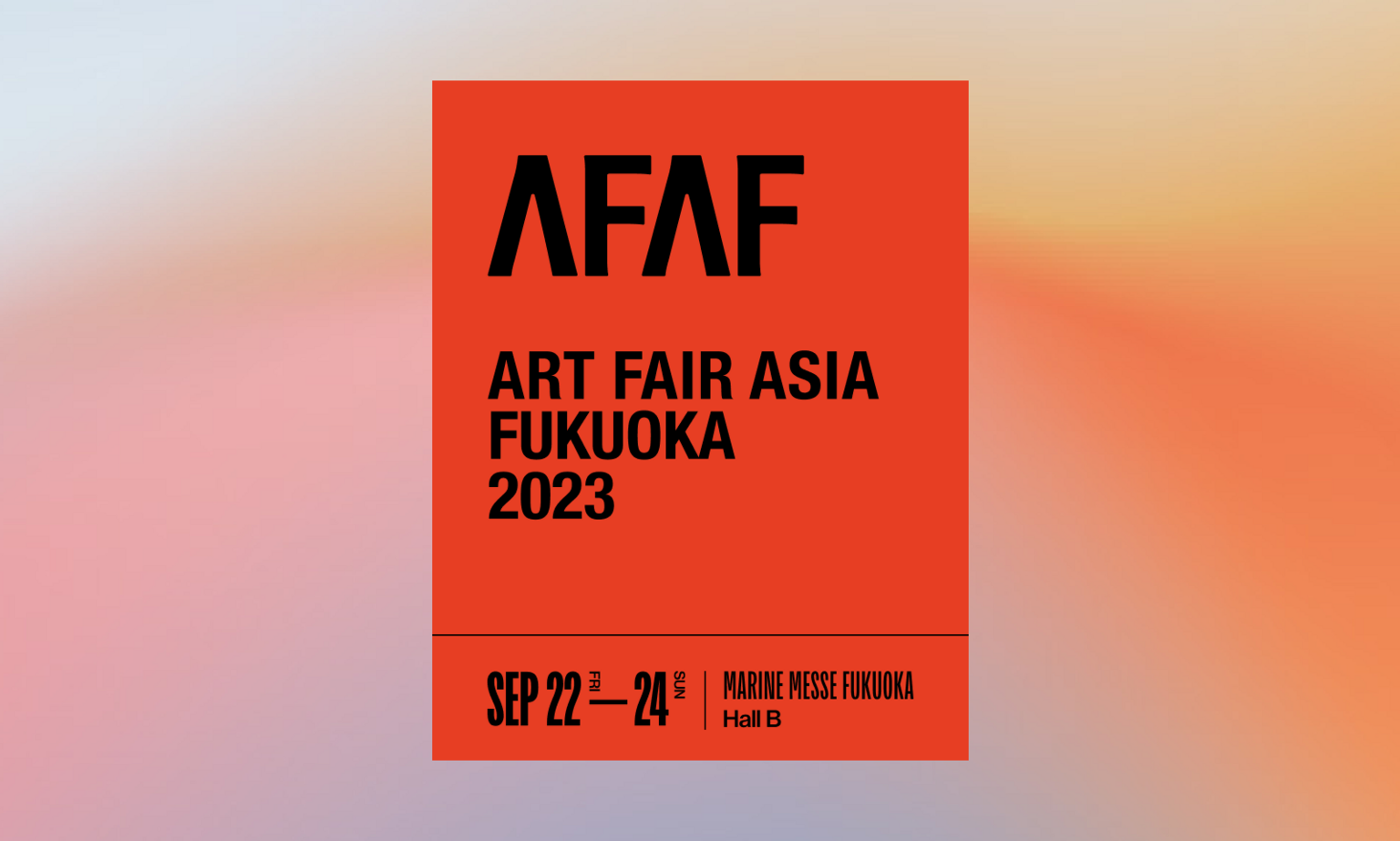 ART FAIR ASIA FUKUOKA 2023 Art Fairs TEZUKAYAMA GALLERY